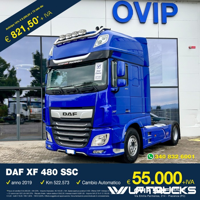 DAF XF 480 Super Space Cab